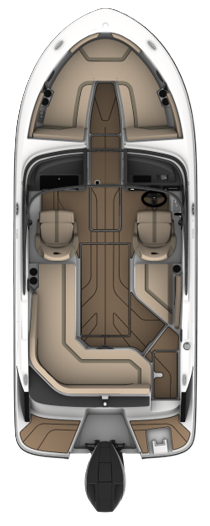 Bayliner V20 Outboard Cockpit Layout