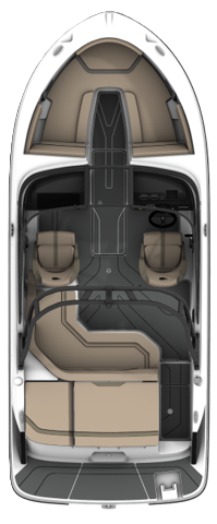 Bayliner V20i Cockpit Layout